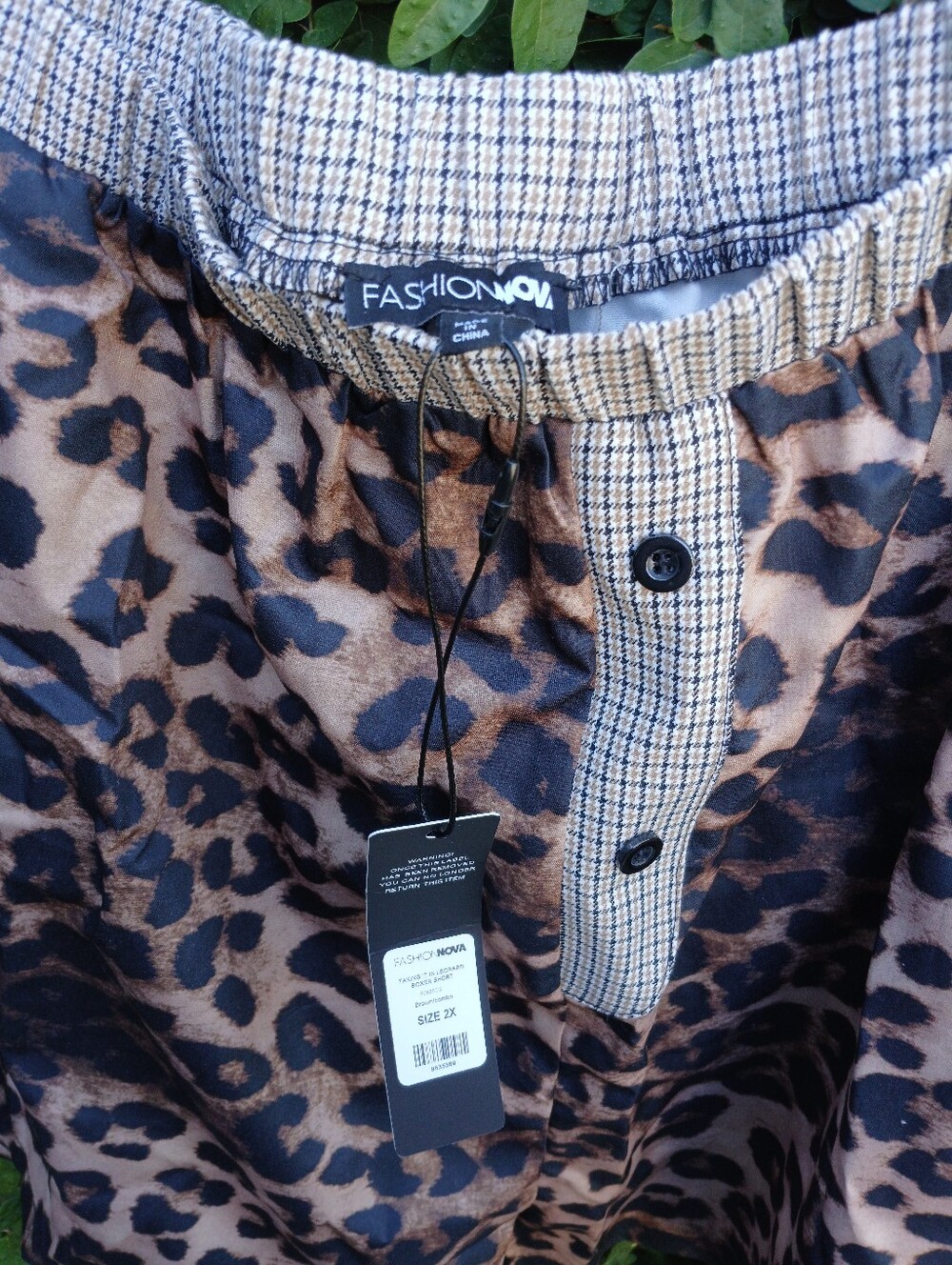 Leopard Print Women's Shorts